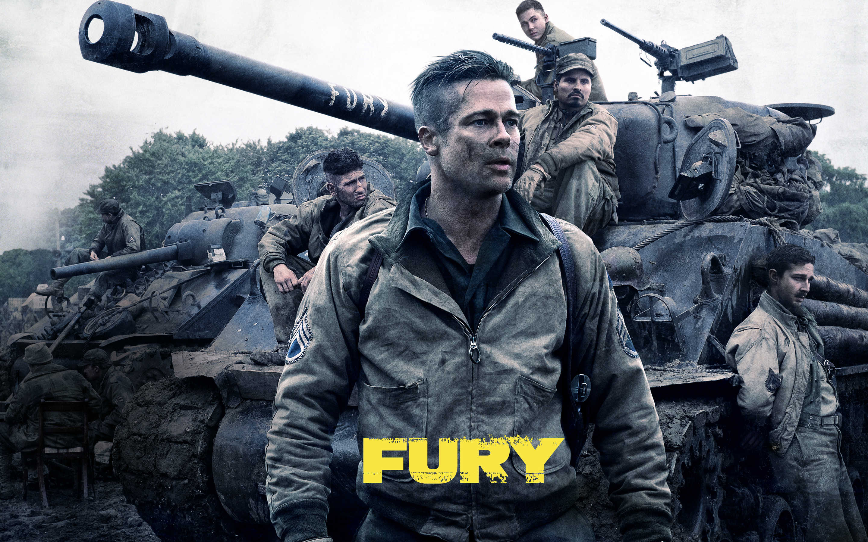 Fury [2014] Review – A Brutal Tank Drama with Battle-Scarred Soldiers