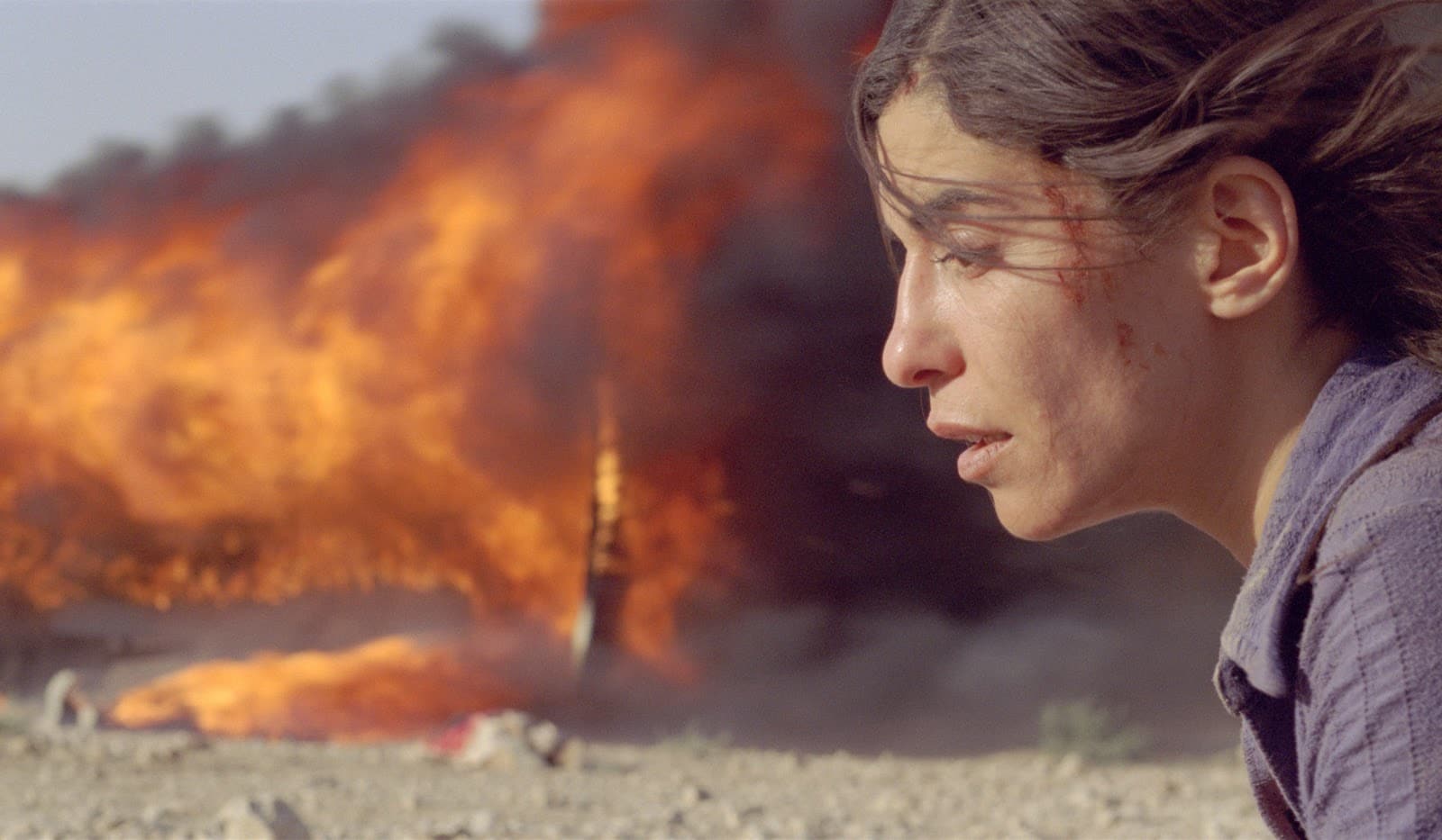 bus burning scene from Denis Villeneuve's Incendies - The 75 Best Movies of Decade