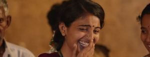 Anusha laughing