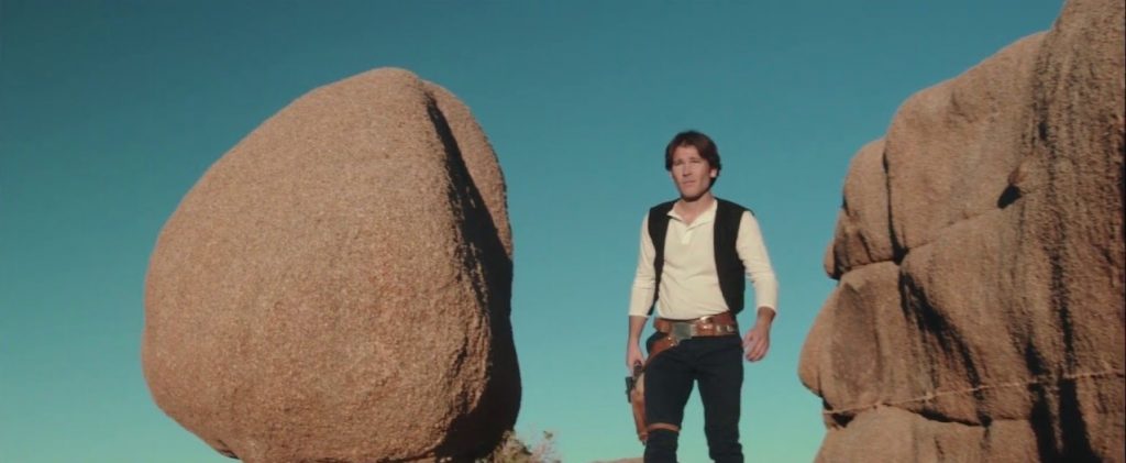 Jamie Costa as young Hans Solo 