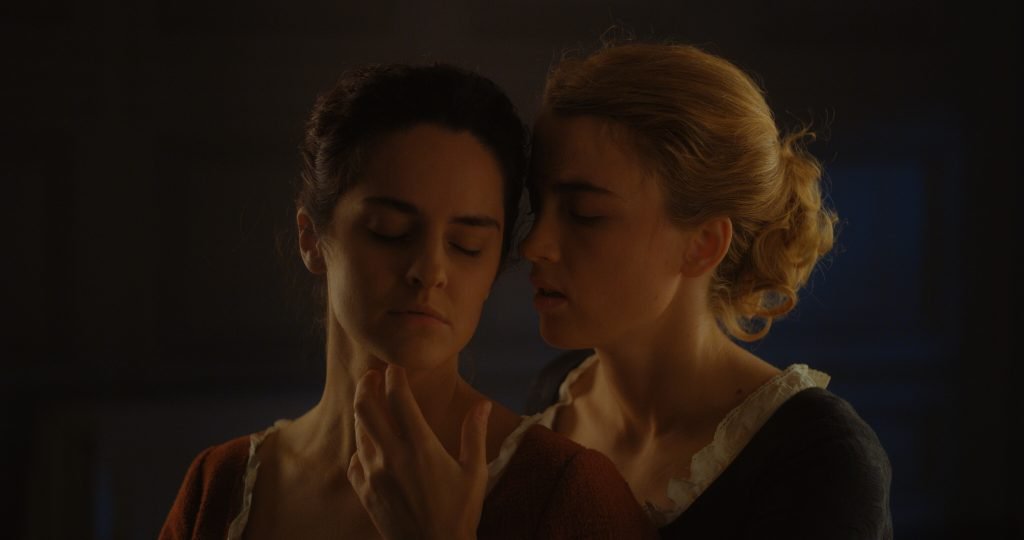 Adèle Haenel and noémie merlant in Portrait of a Lady on Fire [dir. Celine Sciamma]