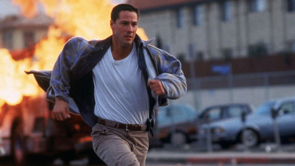 Keanu Reeves in Speed 1994