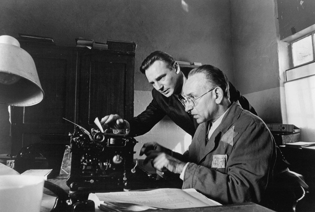 schindlers list in comparison to night and fog