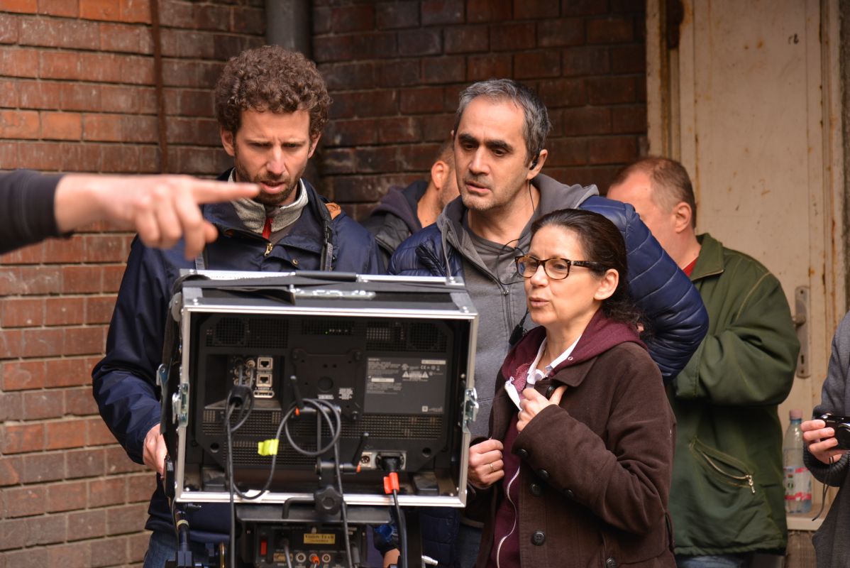 Ildikó Enyedi on the set of On Body and Soul