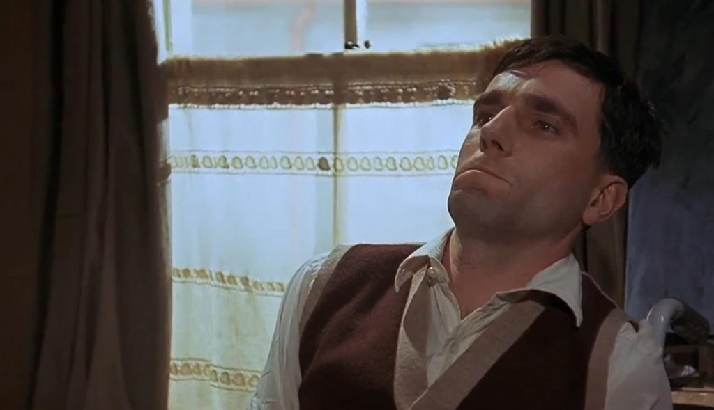 Daniel Day-Lewis in My Left Foot (1989) 
