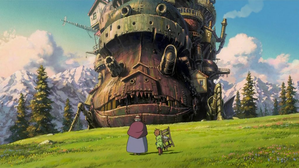 Asian Films on Netflix Howl's Moving Castle