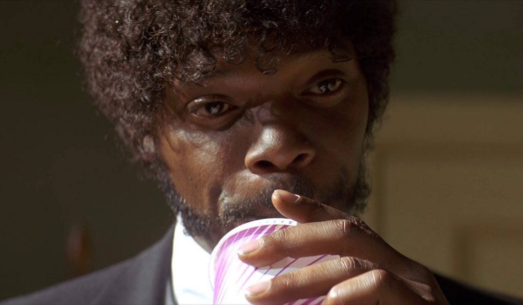 Jules Winnfield, Pulp Fiction dir. Quentin Tarantino