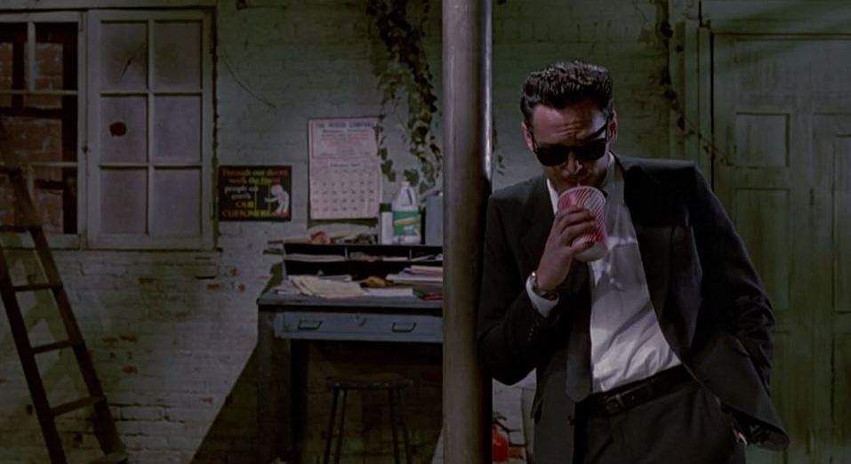 Mr. Blonde, Reservoir Dogs dir. Quentin Tarantino