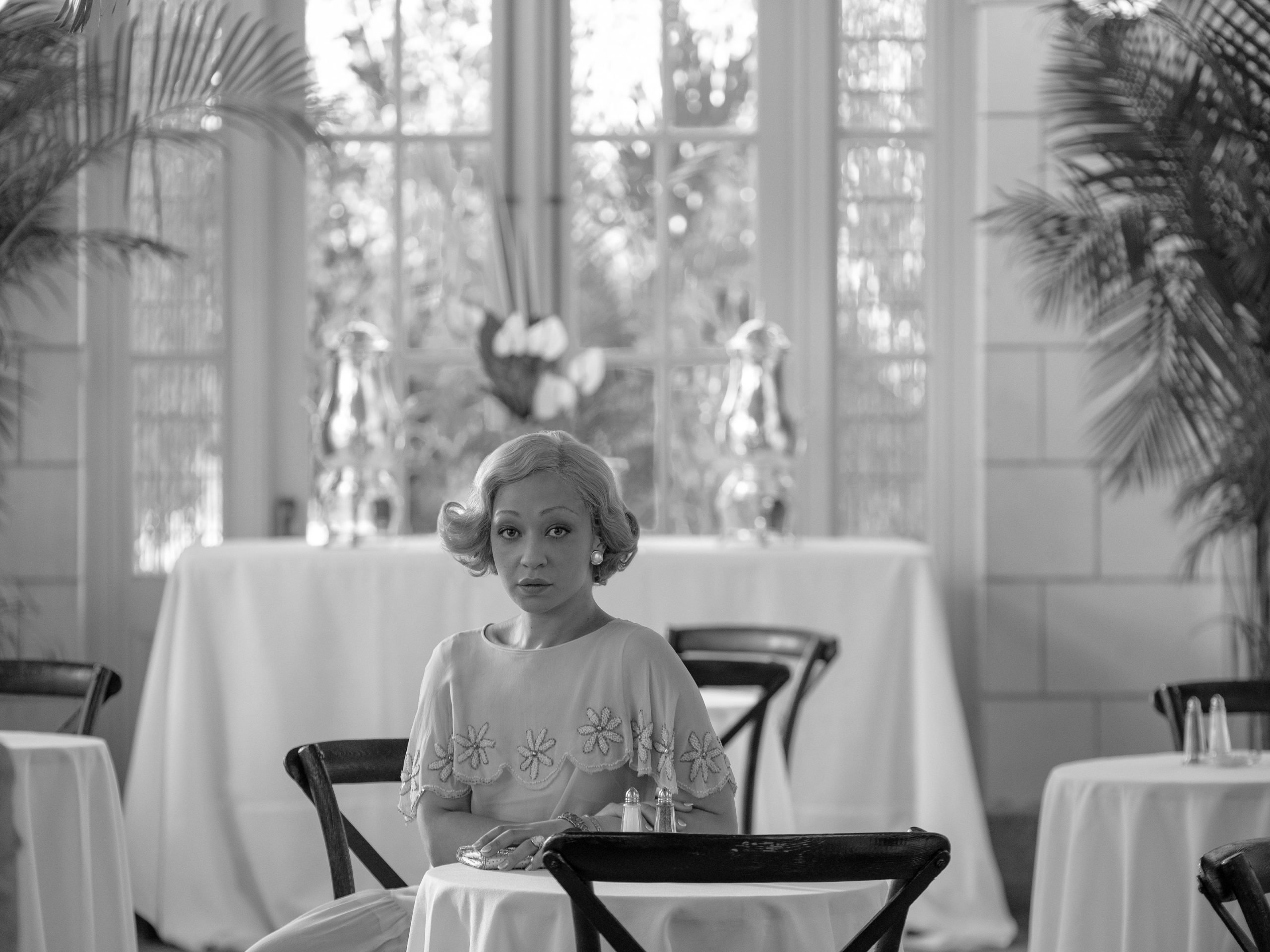 PASSING - (PICTURED) RUTH NEGGA as CLARE. Netflix © 2021