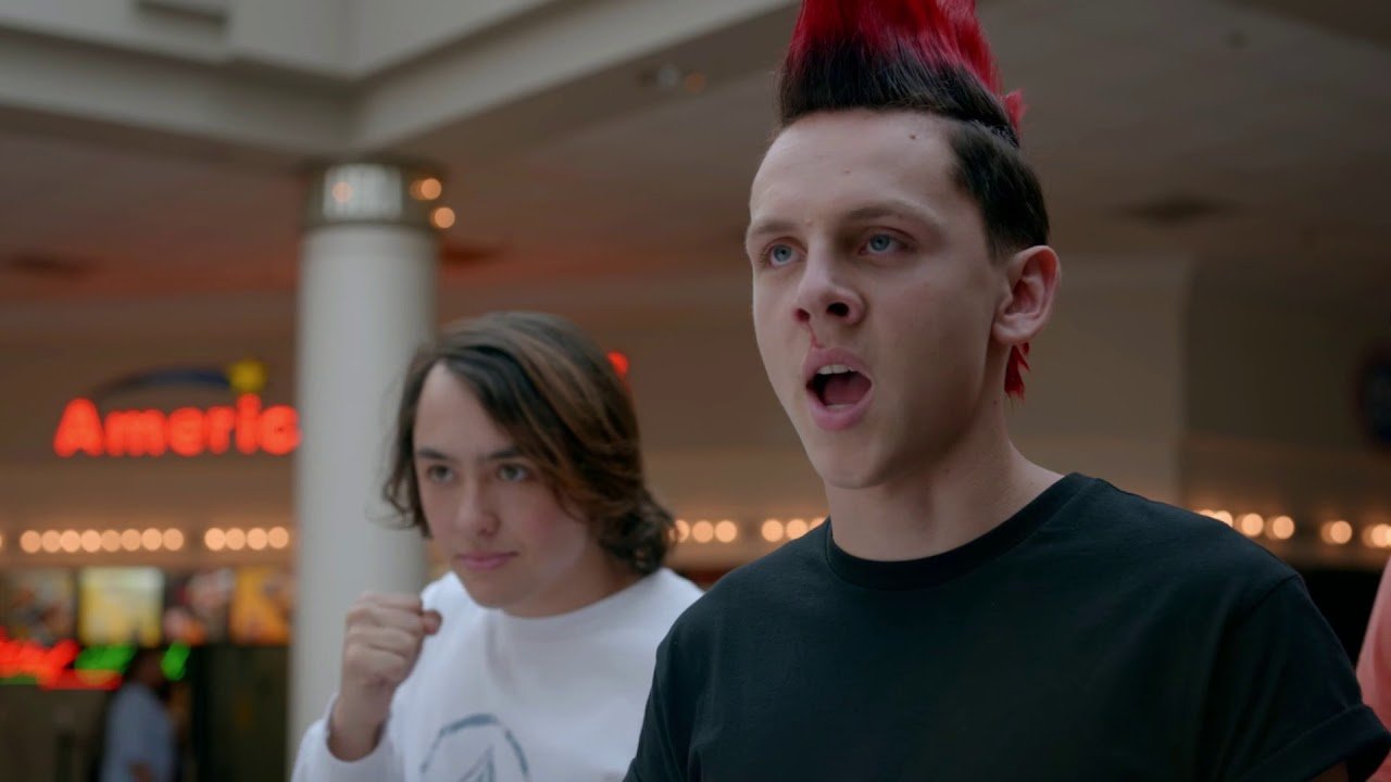Best Fight Scenes Cobra Kai - Mall Brawl