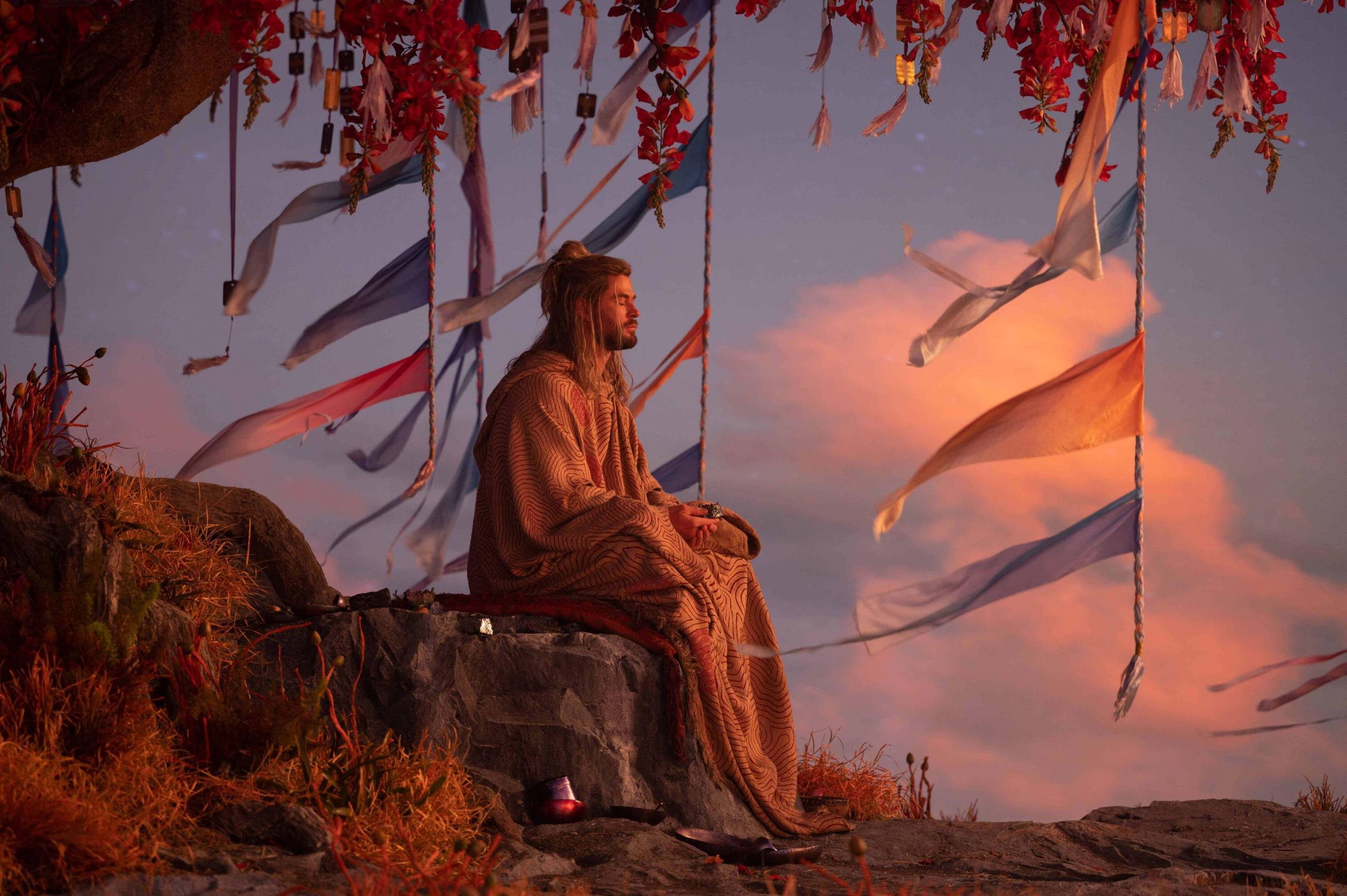 Thor Love and Thunder Movie Explained - Thor in Meditation