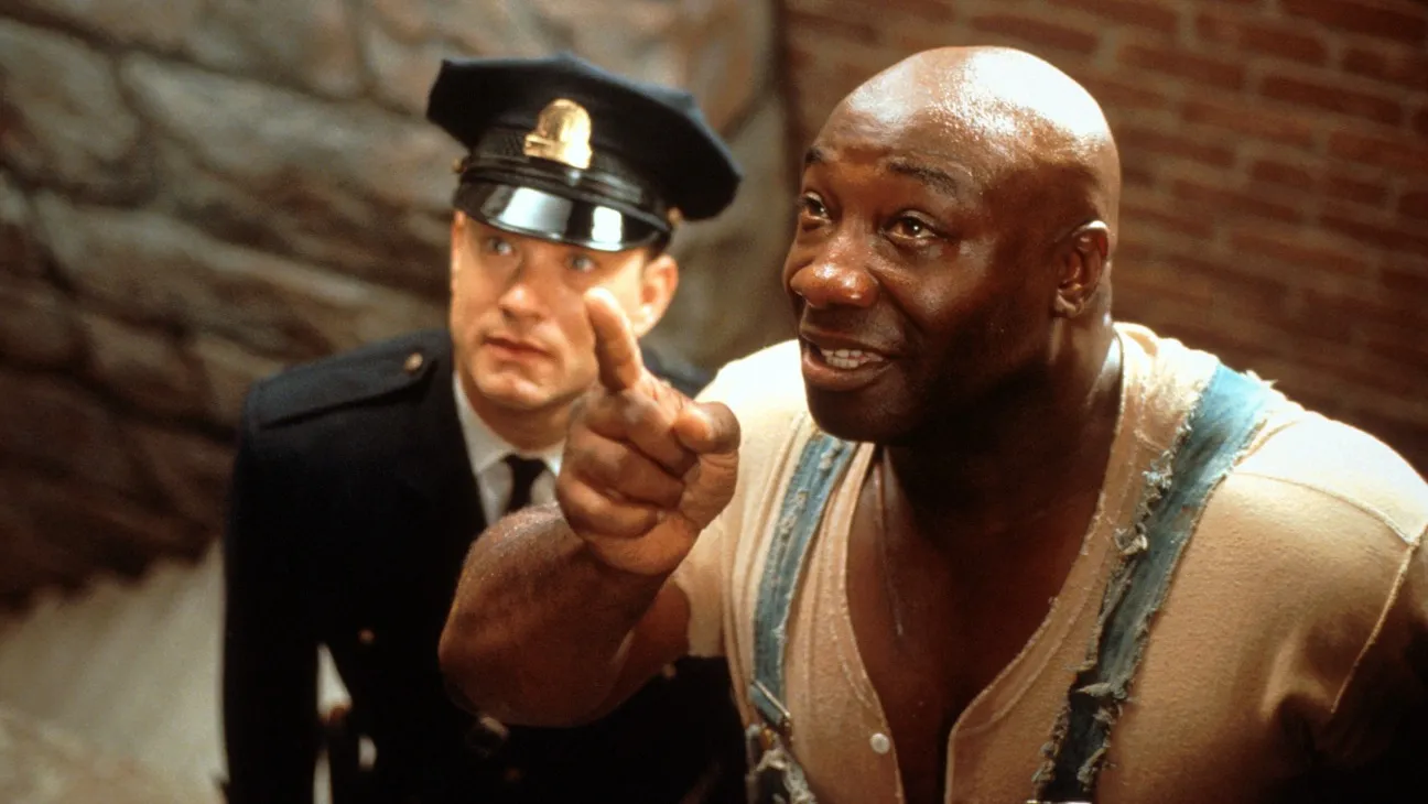Michael Clarke Duncan & Tom Hanks in The Green Mile