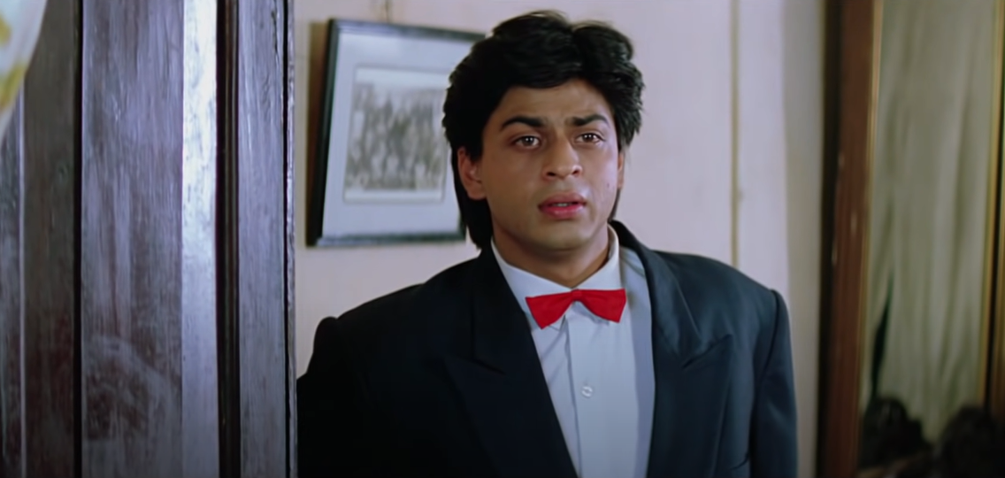 Shah Rukh Khan in Kabhi Haan Kabhi Na (1994)