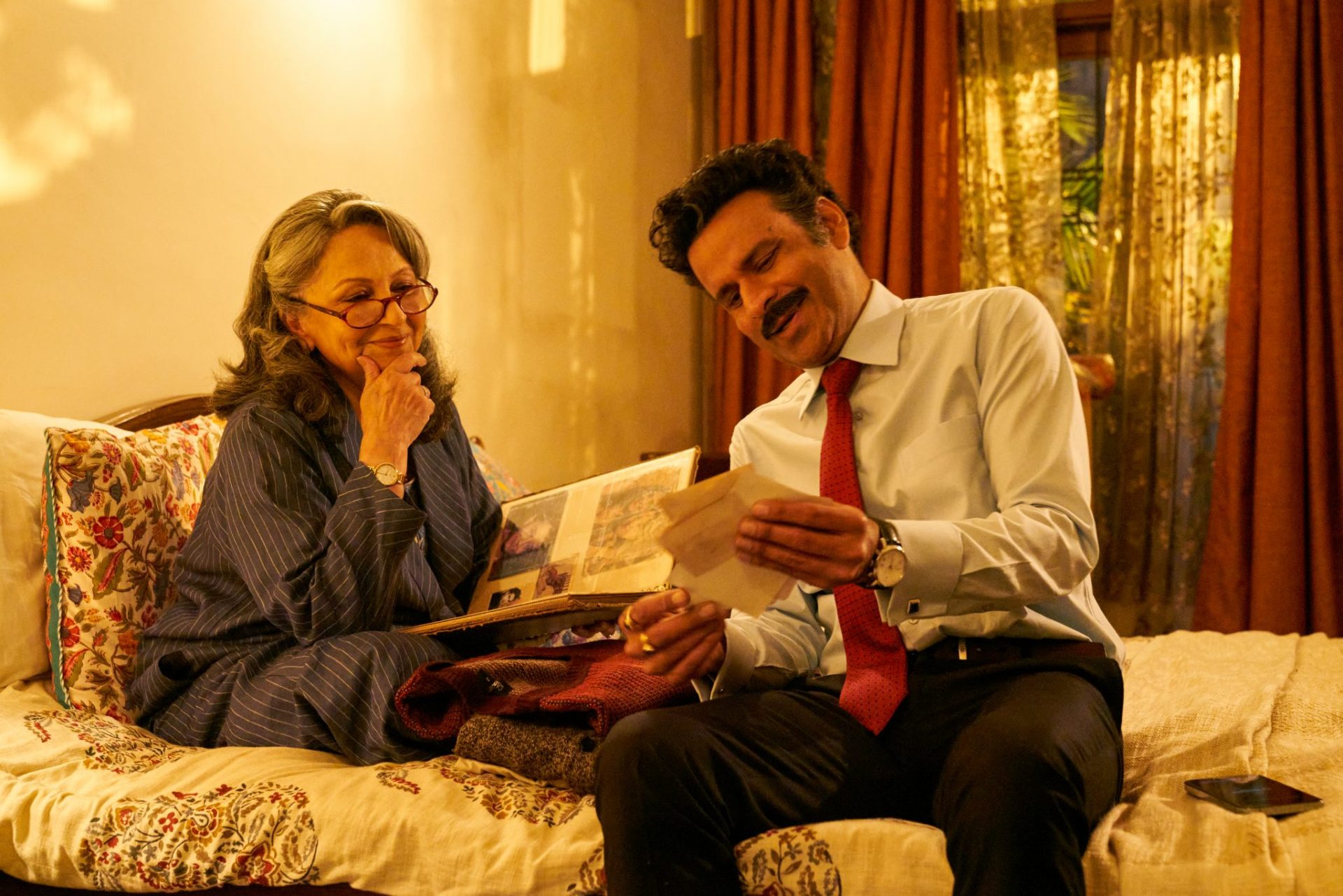 Sharmila Tagore & Manoj Bajpayee in Gulmohar