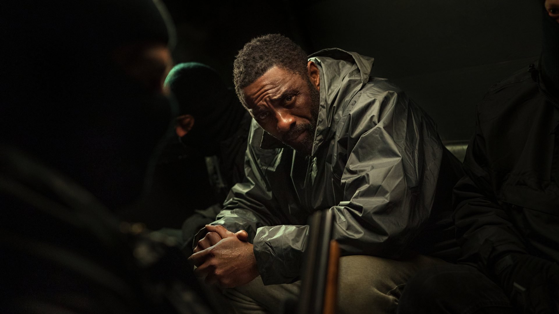 Idris Elba in Luther The Fallen Sun (2023)
