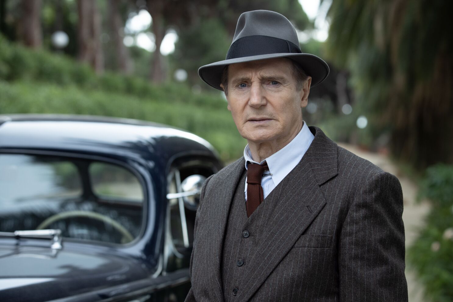 Liam Neeson in Marlowe (2022)