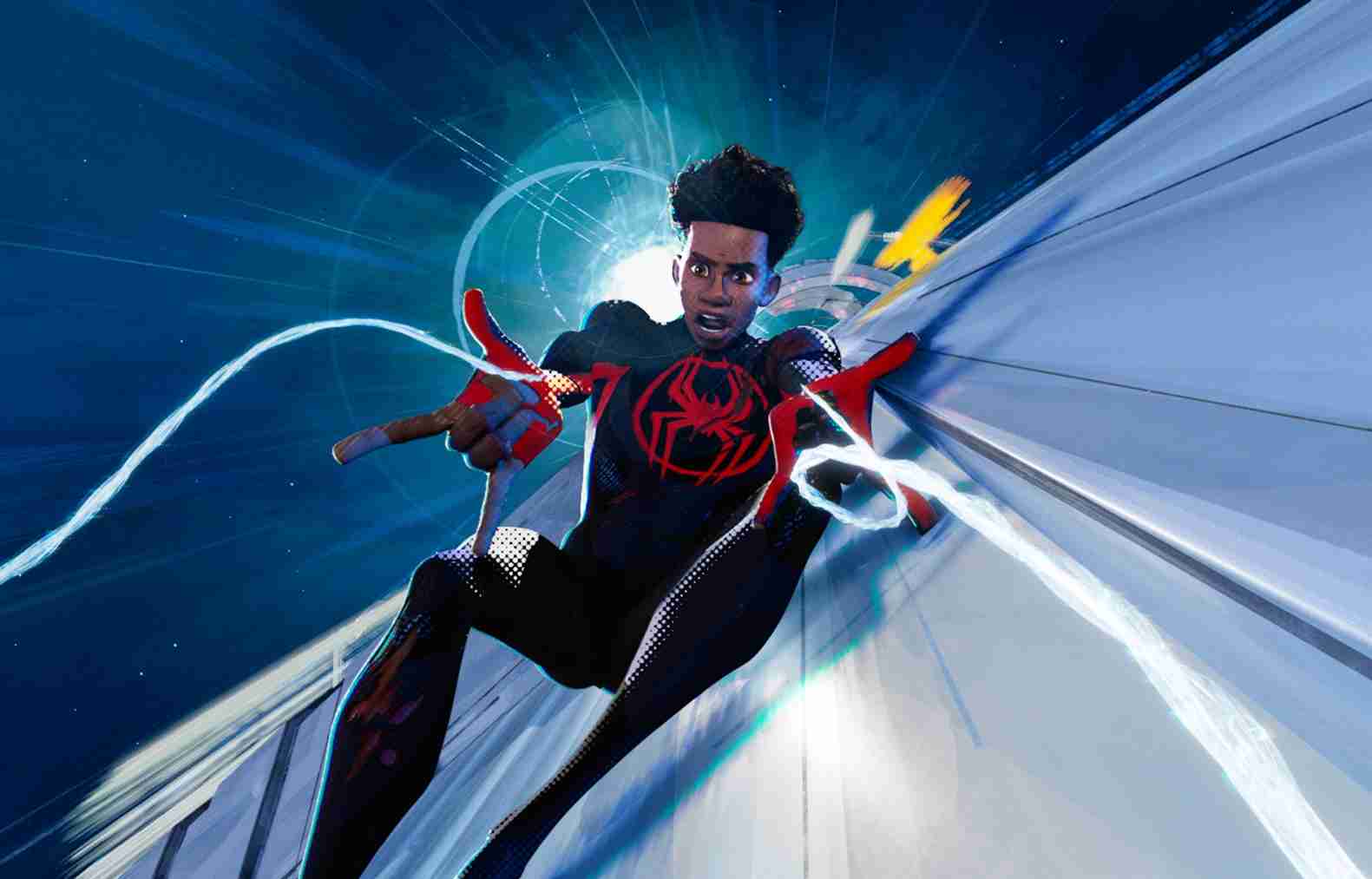 Across the Spiderverse Live action scenes