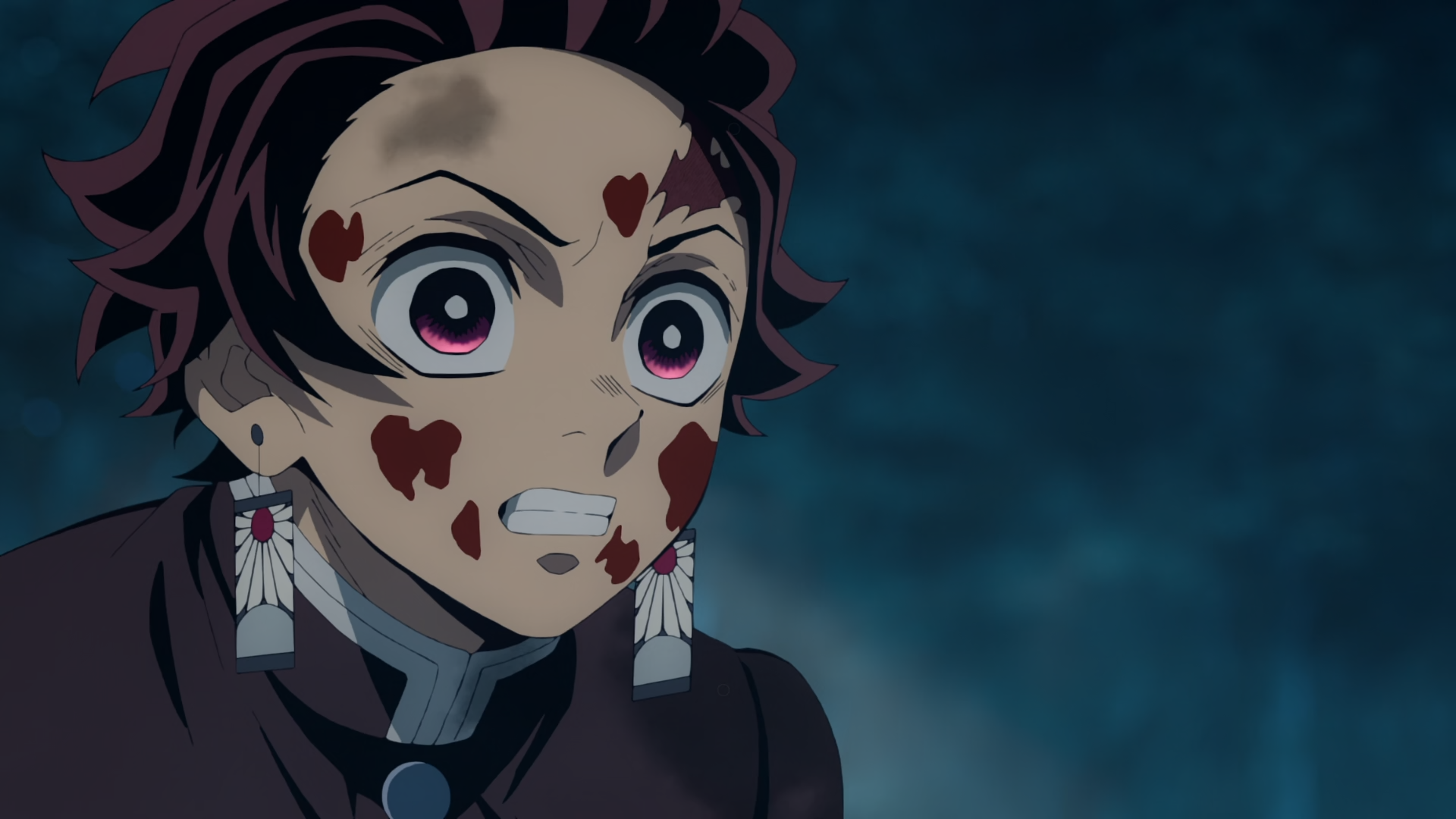 A still from Demon Slayer Season 3 Episode 10. 