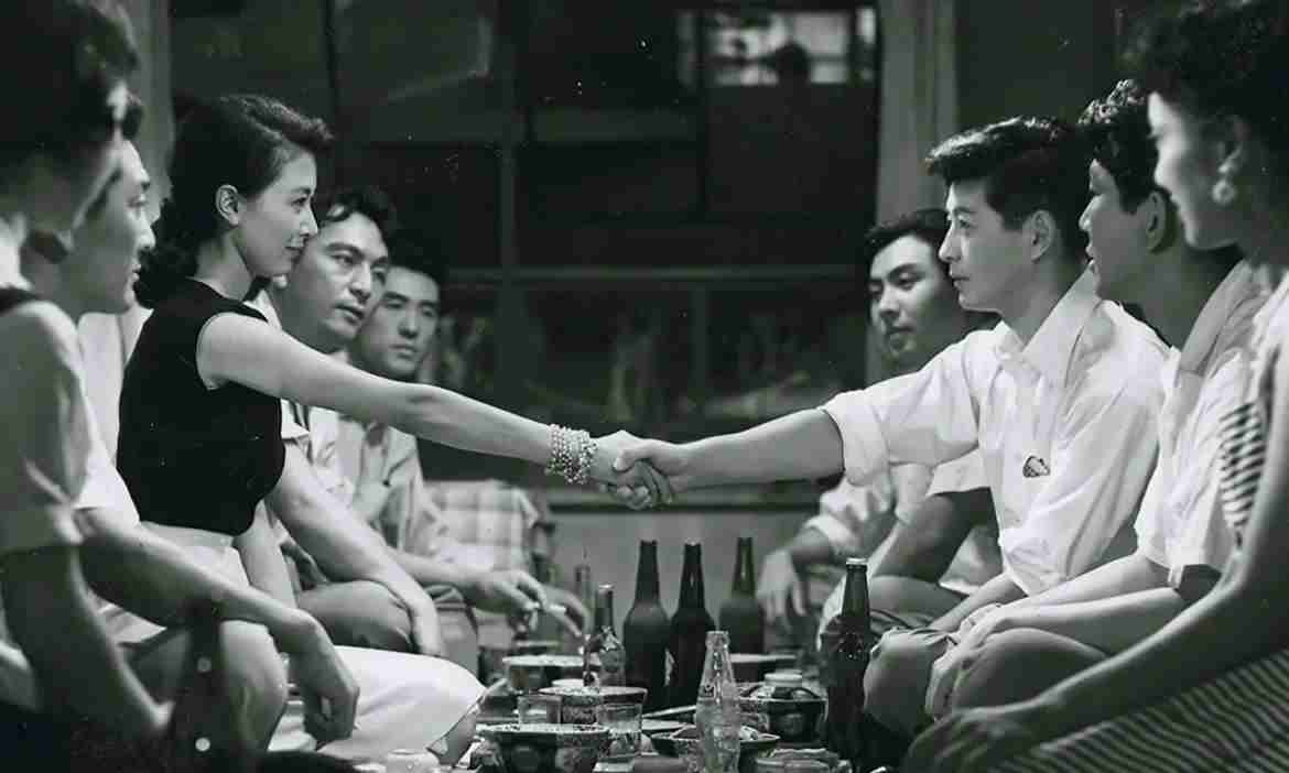 A still from Early Spring, playing as a part of Ozu 120 at Film Forum. 