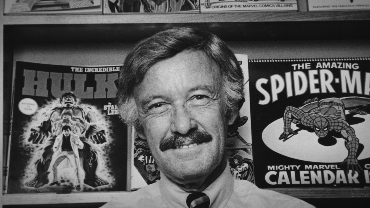 A still from Stan Lee (2023). 