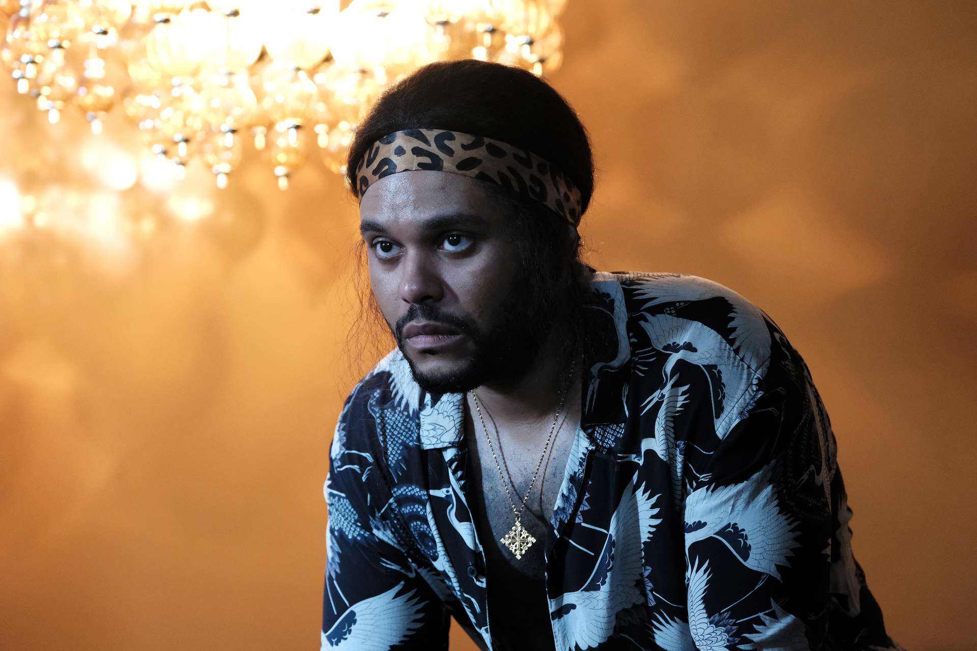 Abel "The Weeknd" Tesfaye in The Idol Series Finale, Episode 5. (Photograph by Eddy Chen/HBO)