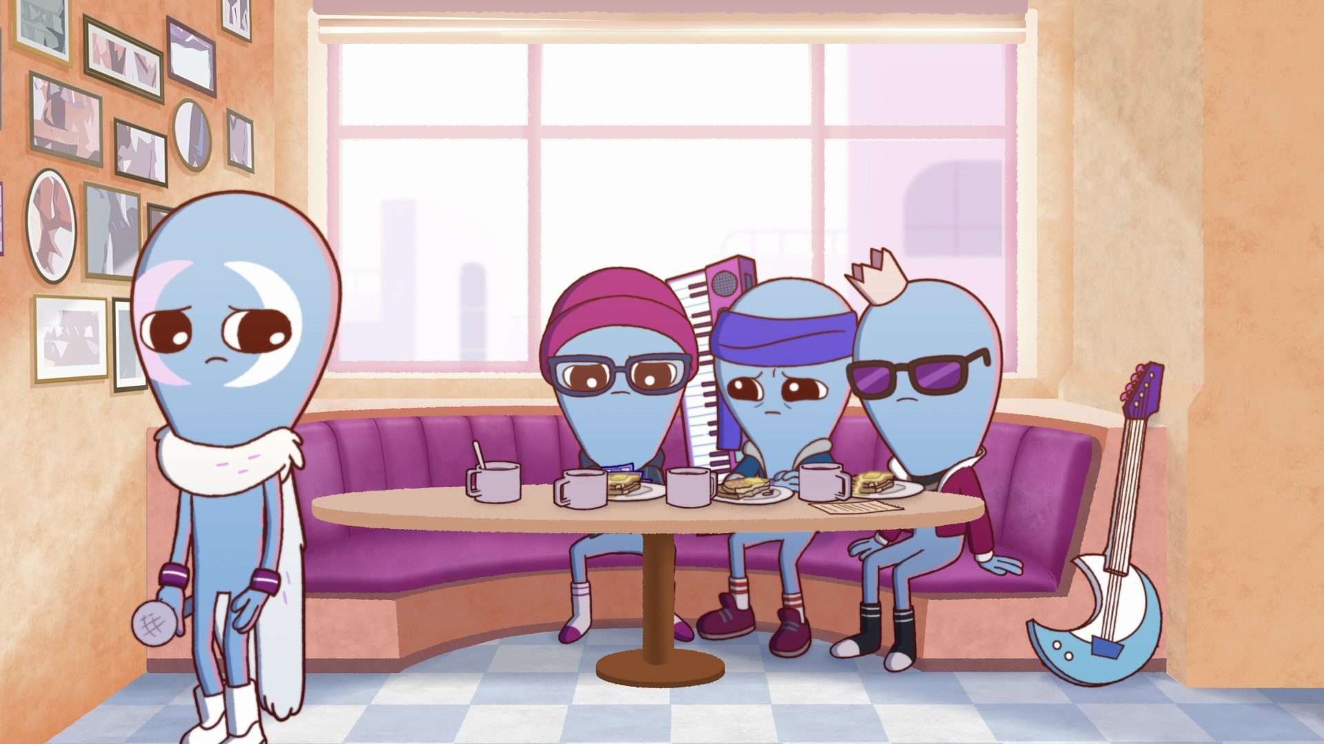 A still from Strange Planet, Season 1, Episode 1. 