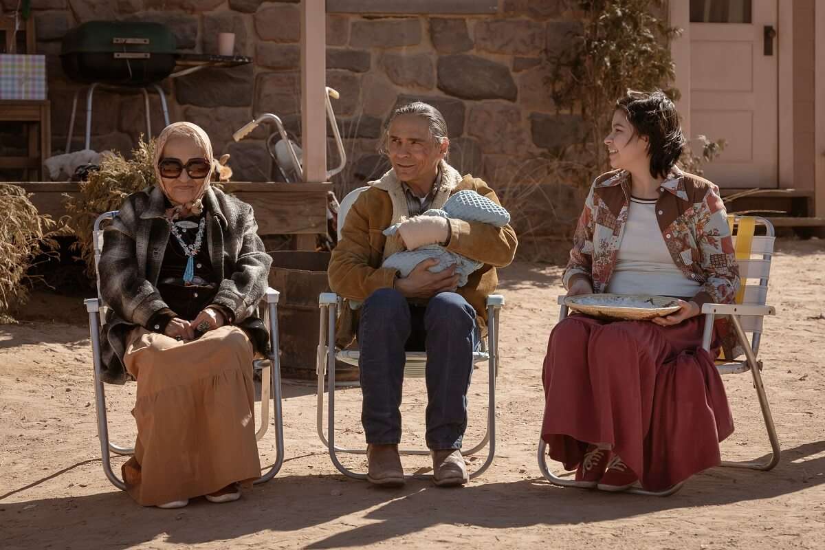 A still from Dark Winds Season 2 Finale, Episode 6. 