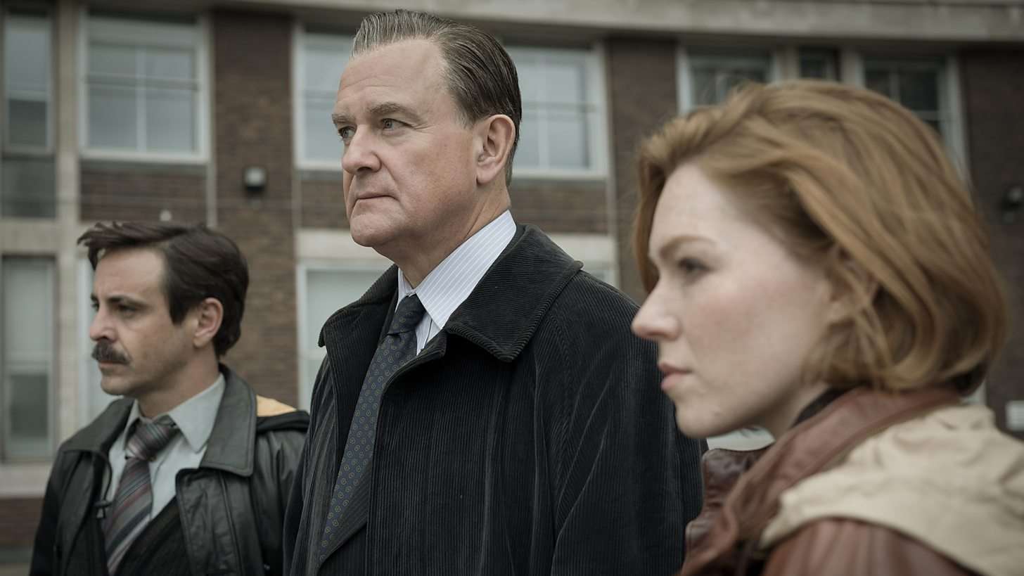 A still from The Gold (2023) Limited Series on Paramount+. 