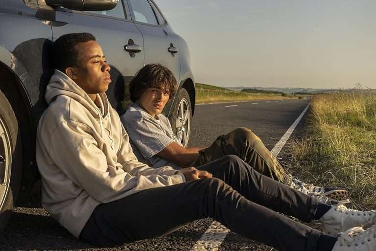 Black Dog (2023) ‘BFI-LFF’ Movie Review: An endearing buddy-road movie that navigates grief and mental health