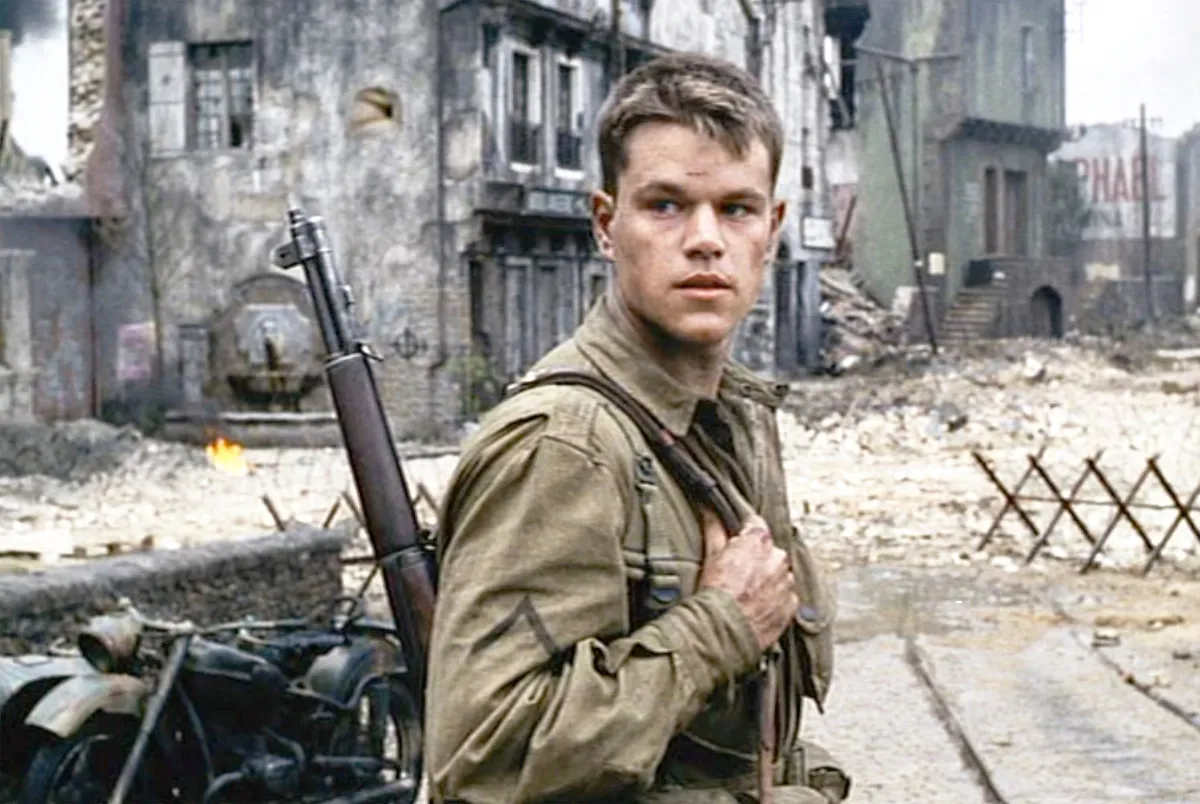 Matt Damon Saving Private Ryan (1998)