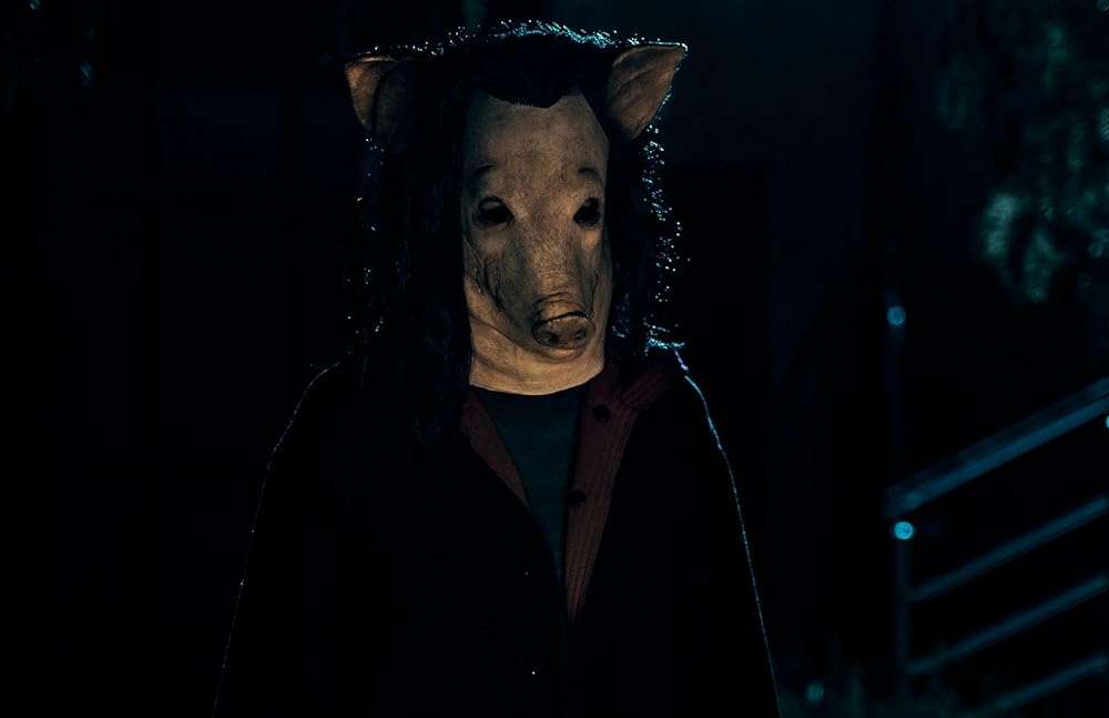 A still from Saw X (2023). 