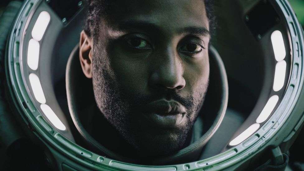 A still from The Creator (2023). 