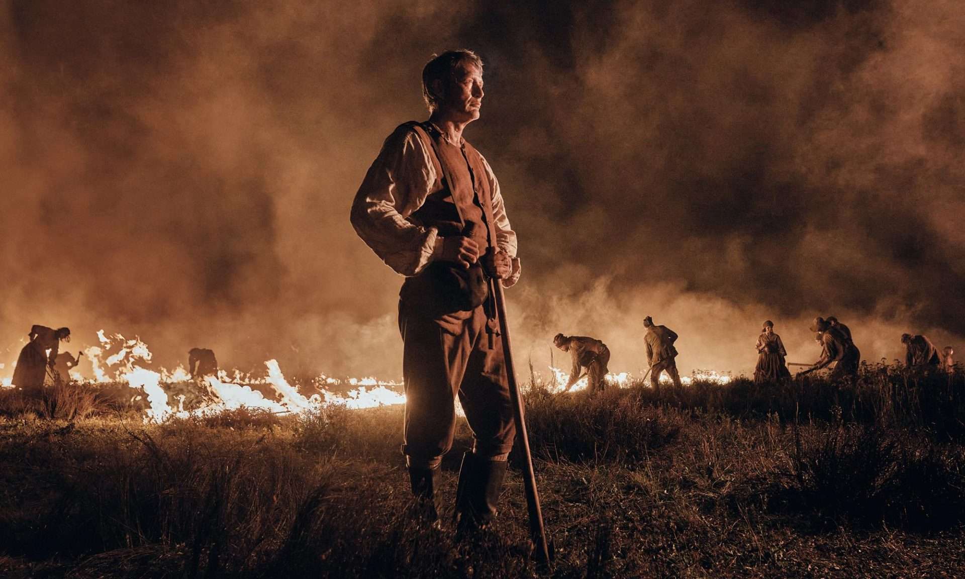 A Still from The Promised Land (2023).