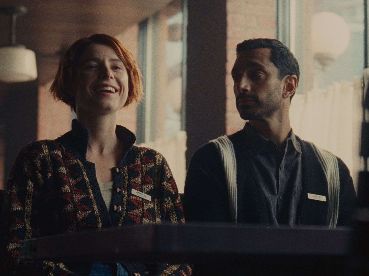Jessie Buckley & Riz Ahmed in Fingernails (2023)