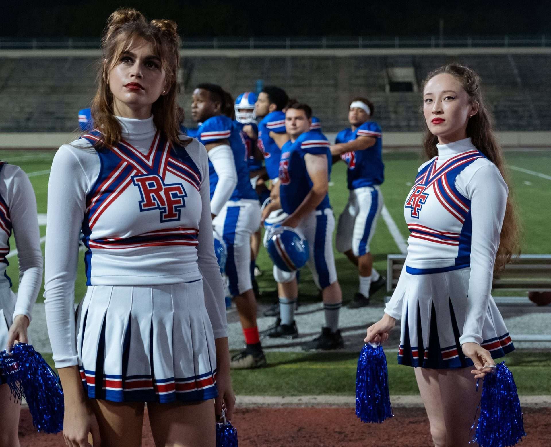 Kaia Gerber & Havana Rose Liu in Bottoms (2023). 
