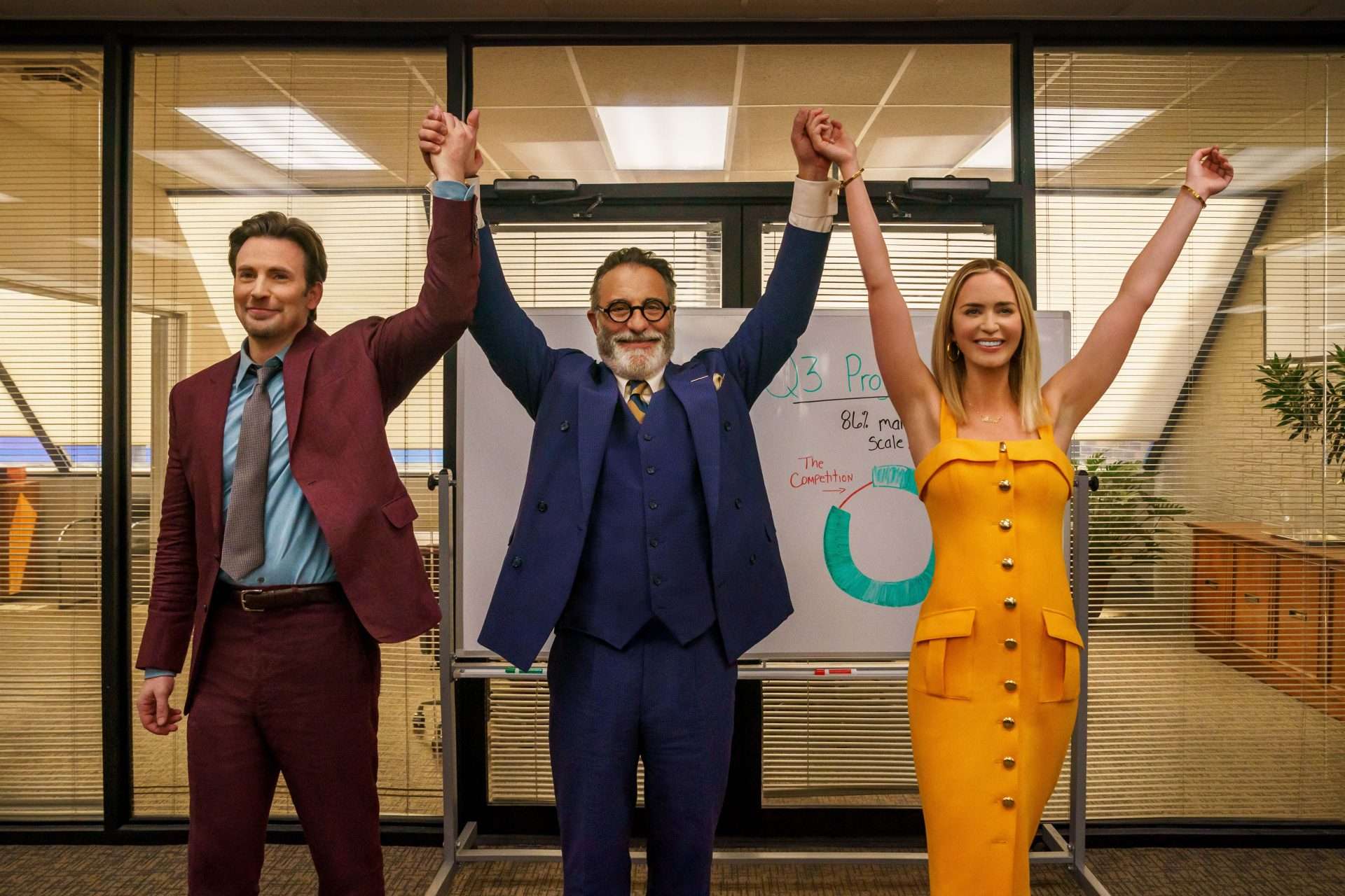 A still from Pain Hustlers (2023).