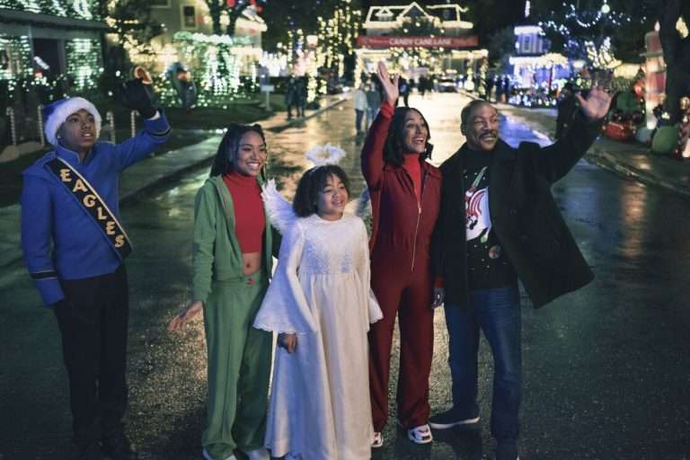Candy Cane Lane (2023) Movie Review: A Middling Festival Flick with a Chuckle-Inducing Eddie Murphy