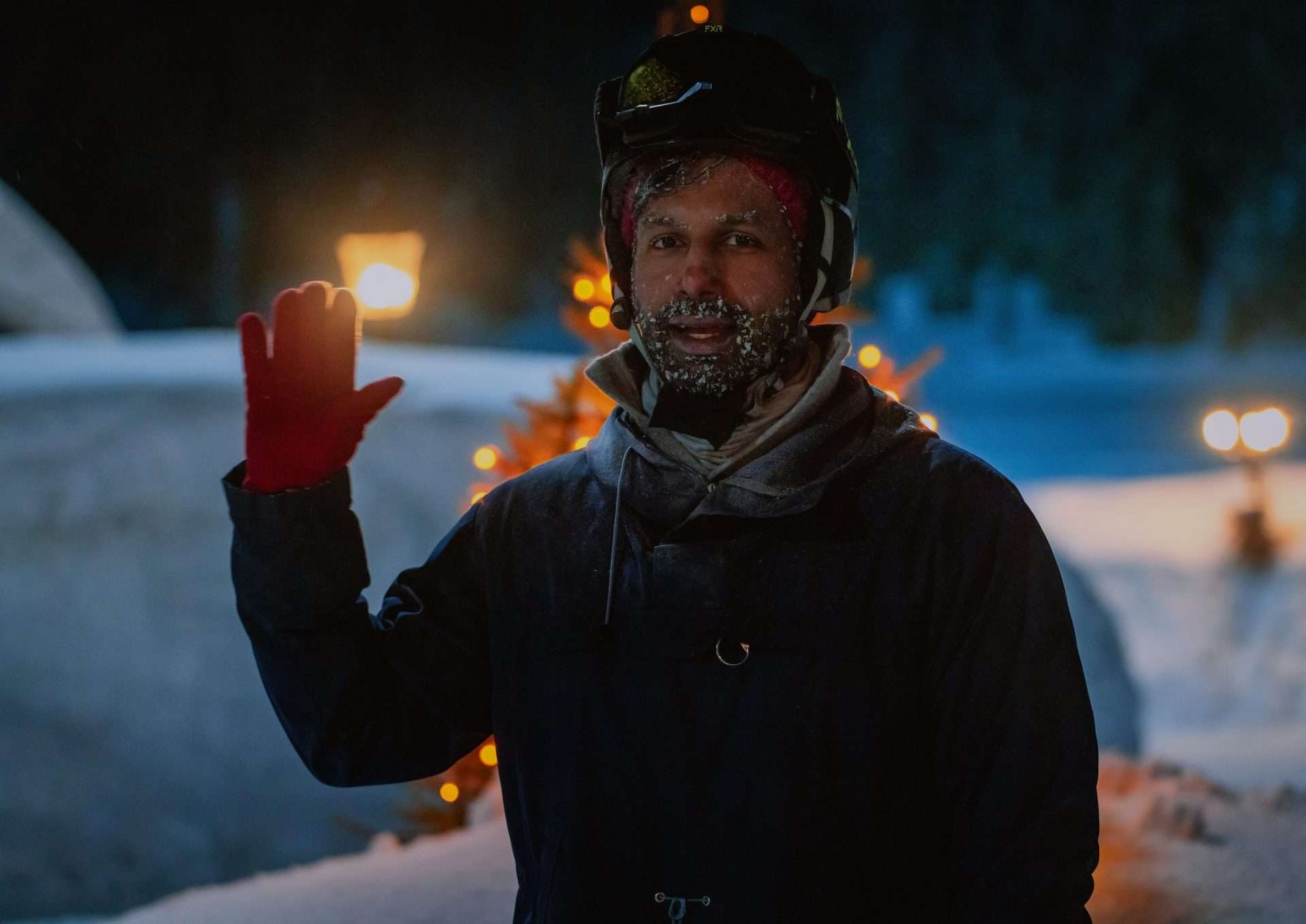 A still from Christmas as Usual (2023). 