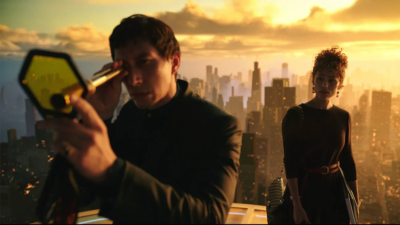 Adam Driver & Nathalie Emmanuel in MEGALOPOLIS