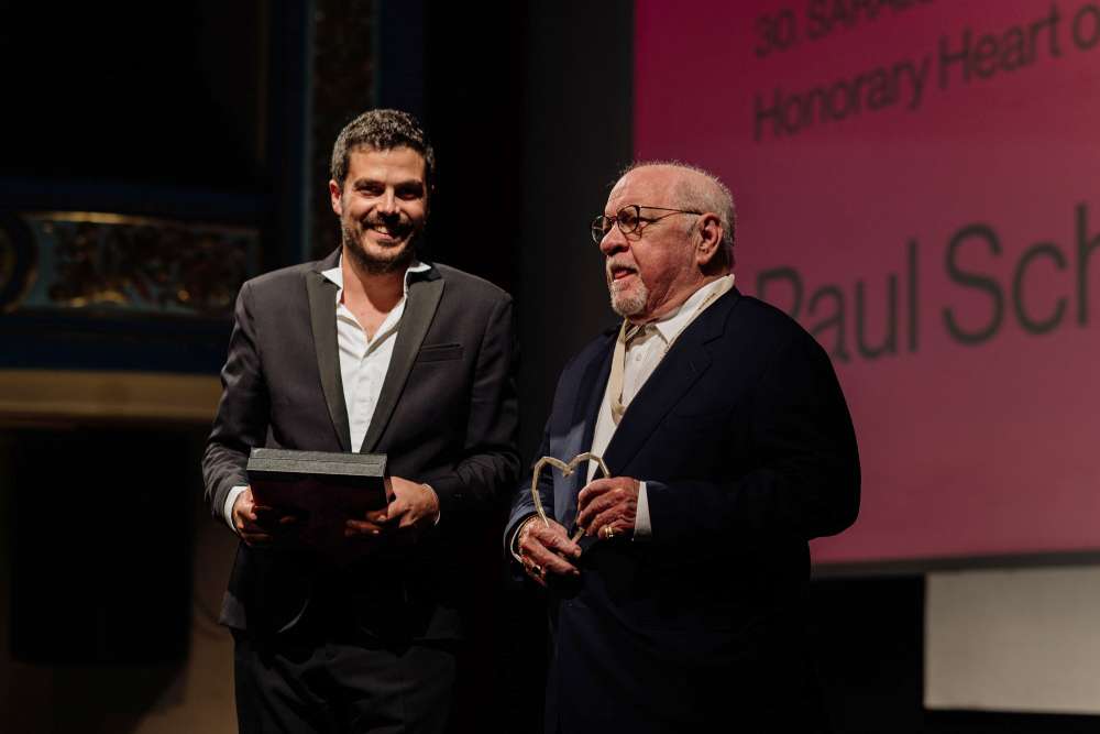 Paul Schrader and Alexander Payne awarded the Honorary Heart of Sarajevo 5