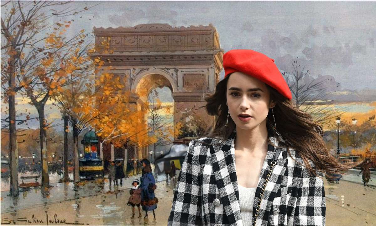 Lily Collins as Emily Cooper in Emily in Paris