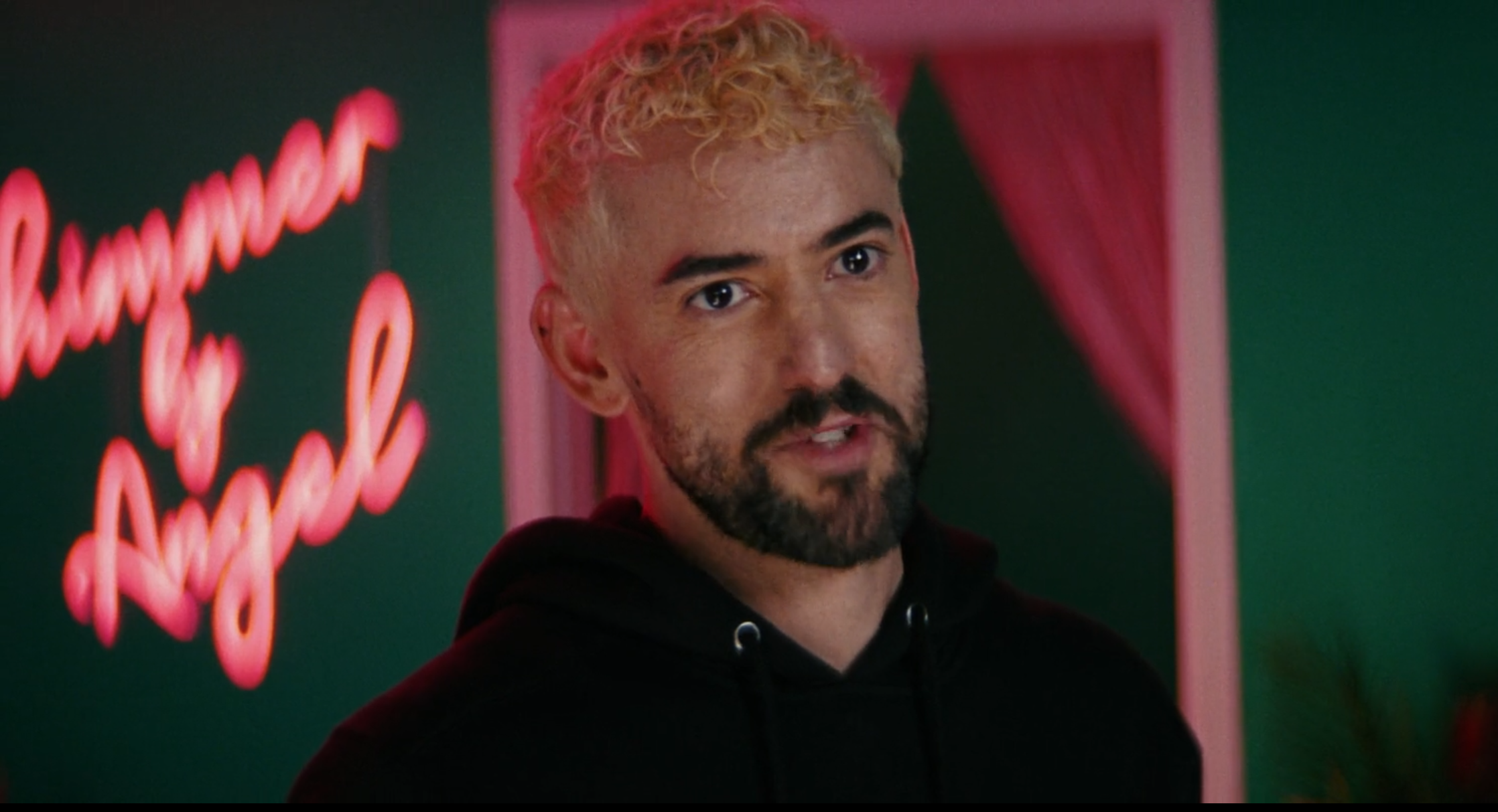 Luis Gerardo Méndez as Angel in Skincare (2024).