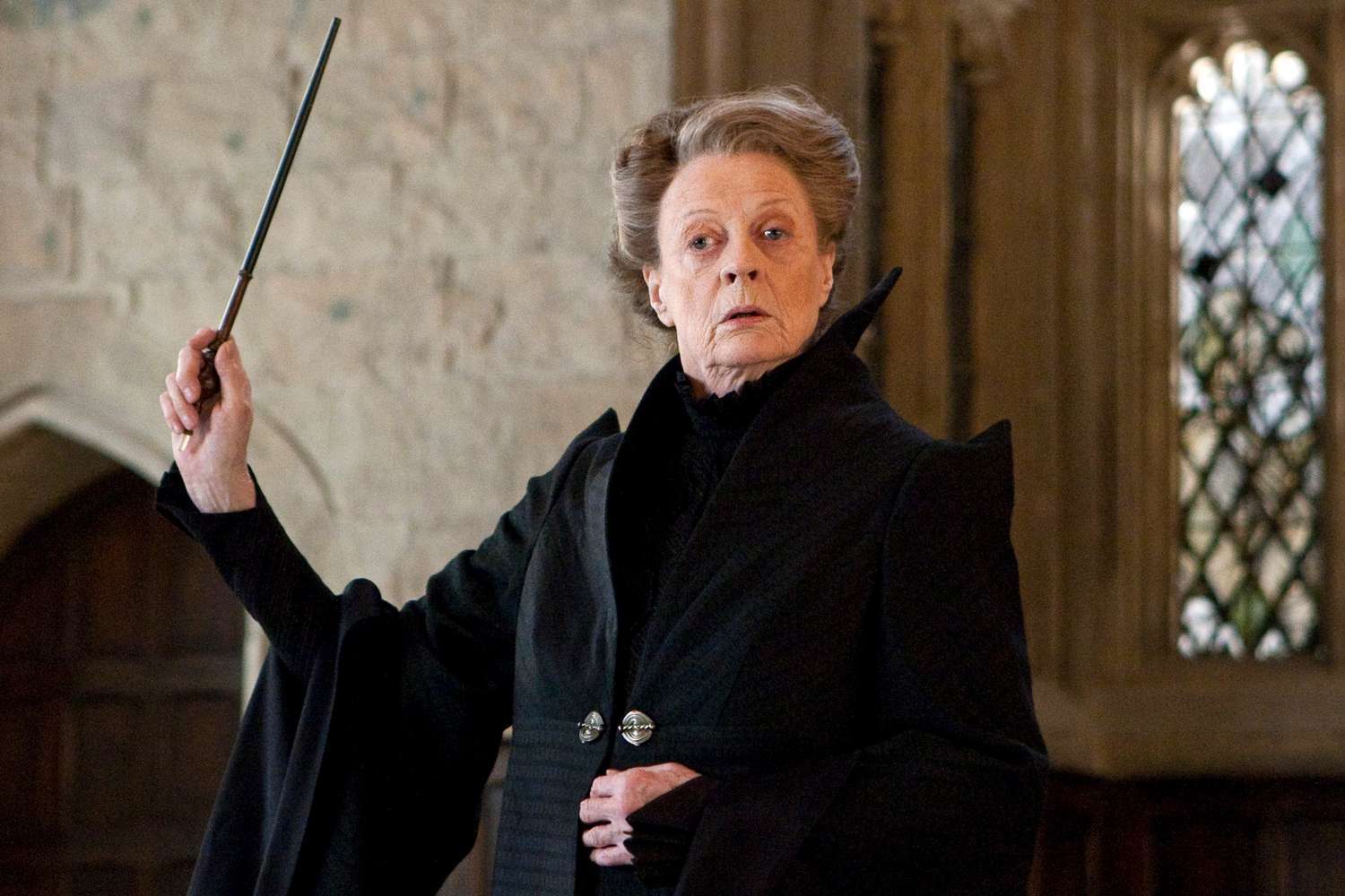 Maggie Smith as Professor Minerva McGonagall in Harry Potter series
