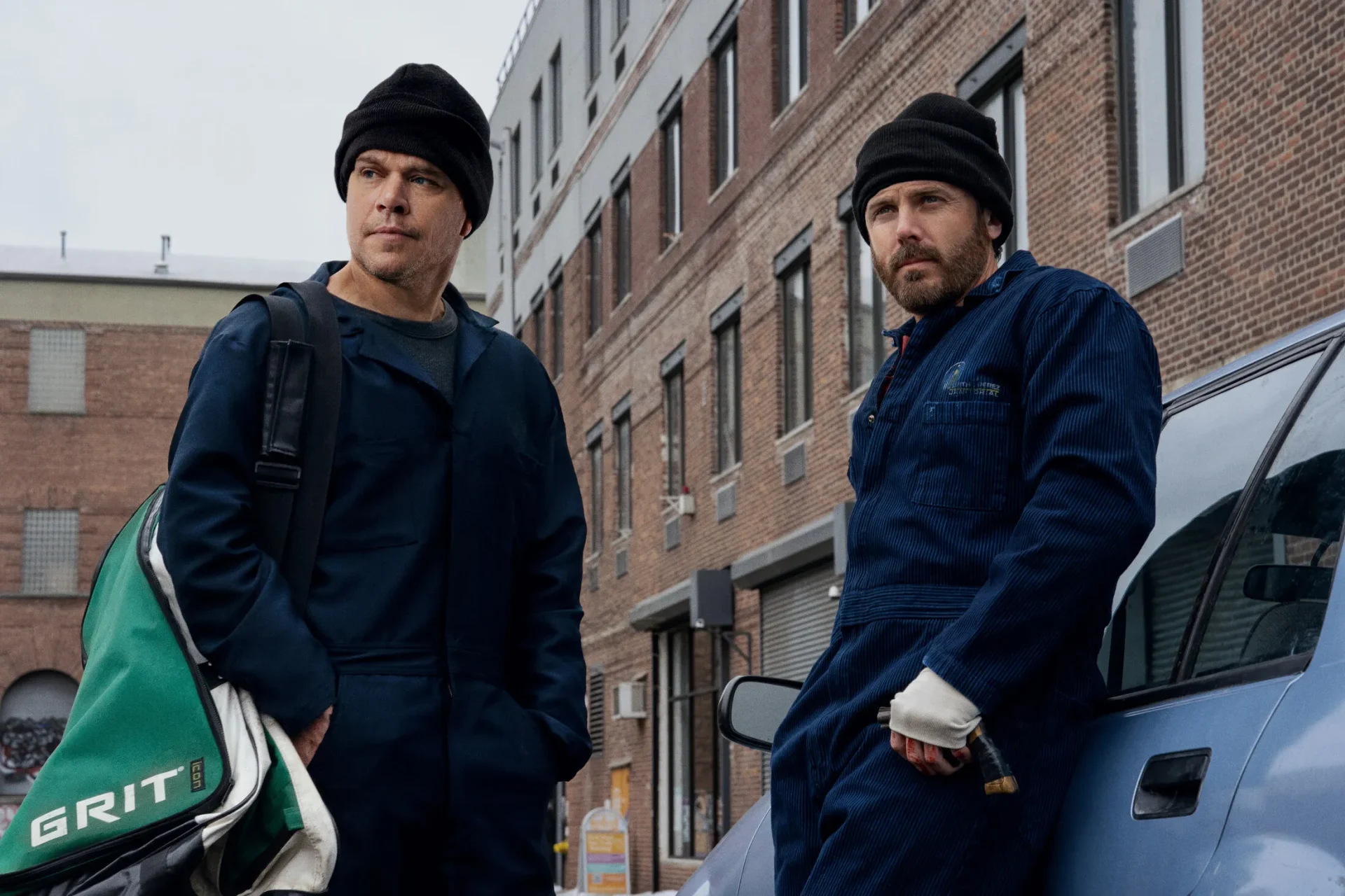 Casey Affleck and Matt Damon in The Instigator