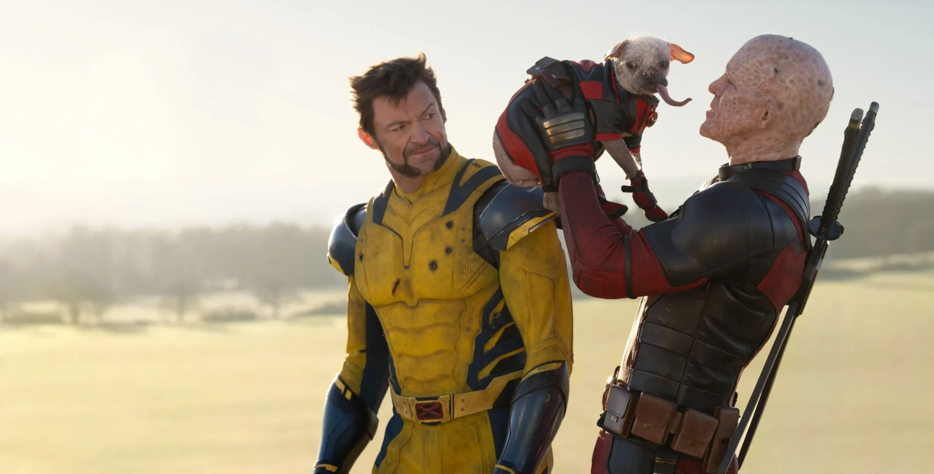 Hugh Jackman & Ryan Reynolds in Deadpool & Wolverine