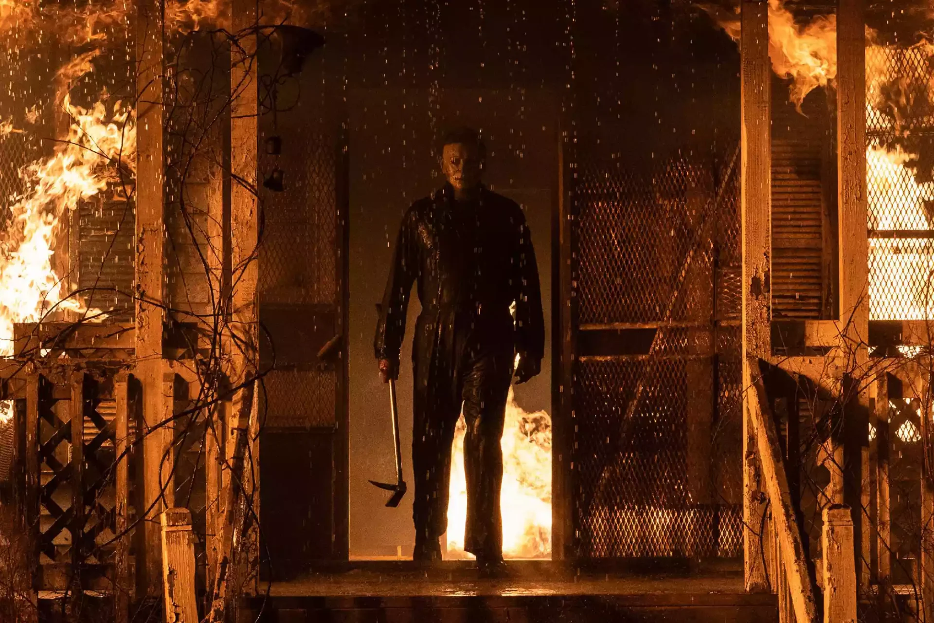 James Jude Courtney as Michael Myers in 'Halloween Kills,' 2021. Ryan Green/Universal Pictures/THA/Shutterstock