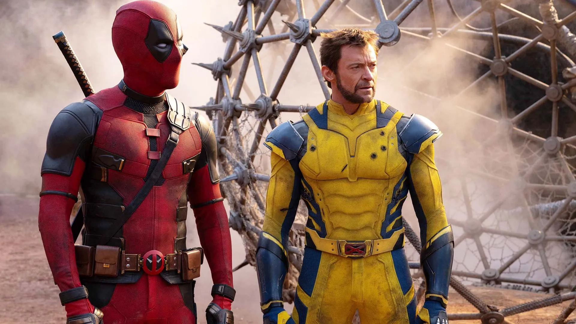 Hugh Jackman as Wolverine and Ryan Reynolds as Deadpool in Deadpool & Wolverine