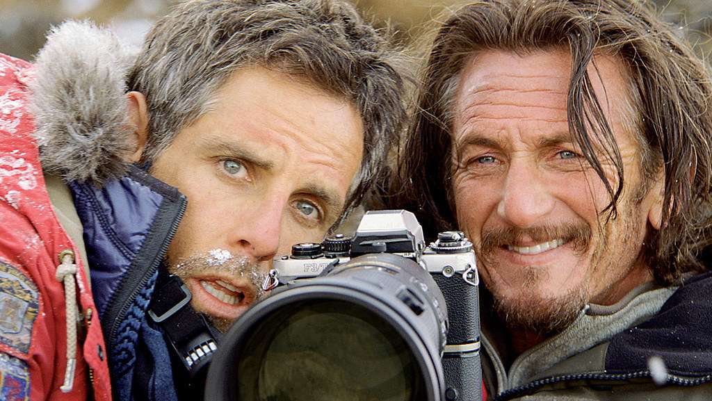 Ben Stiller & Sean Penn in The Secret Life of Walter Mitty (2013)