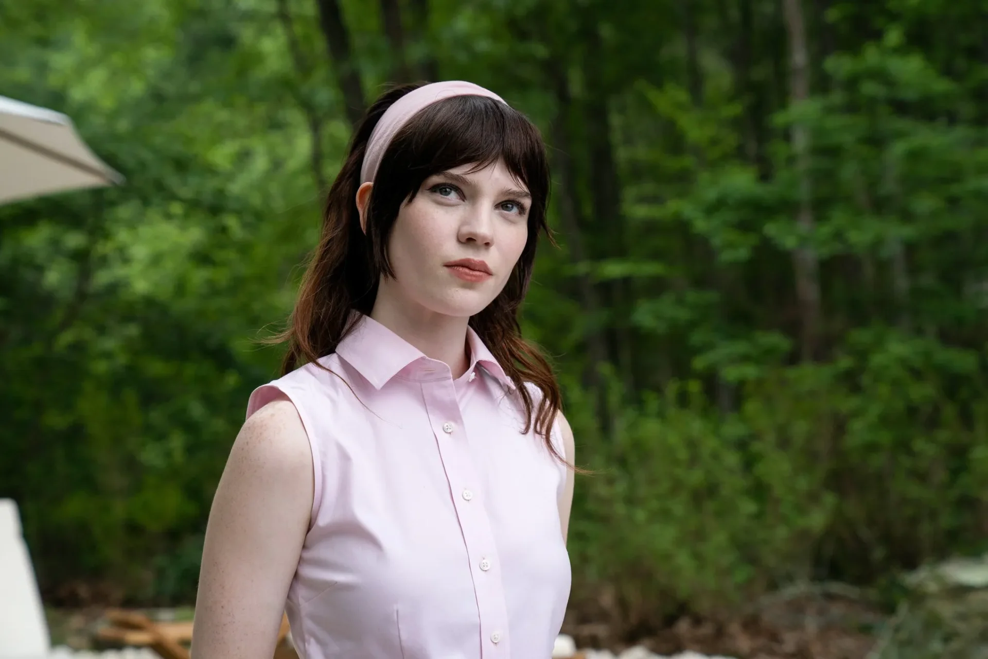 A still from Companion (2025). 