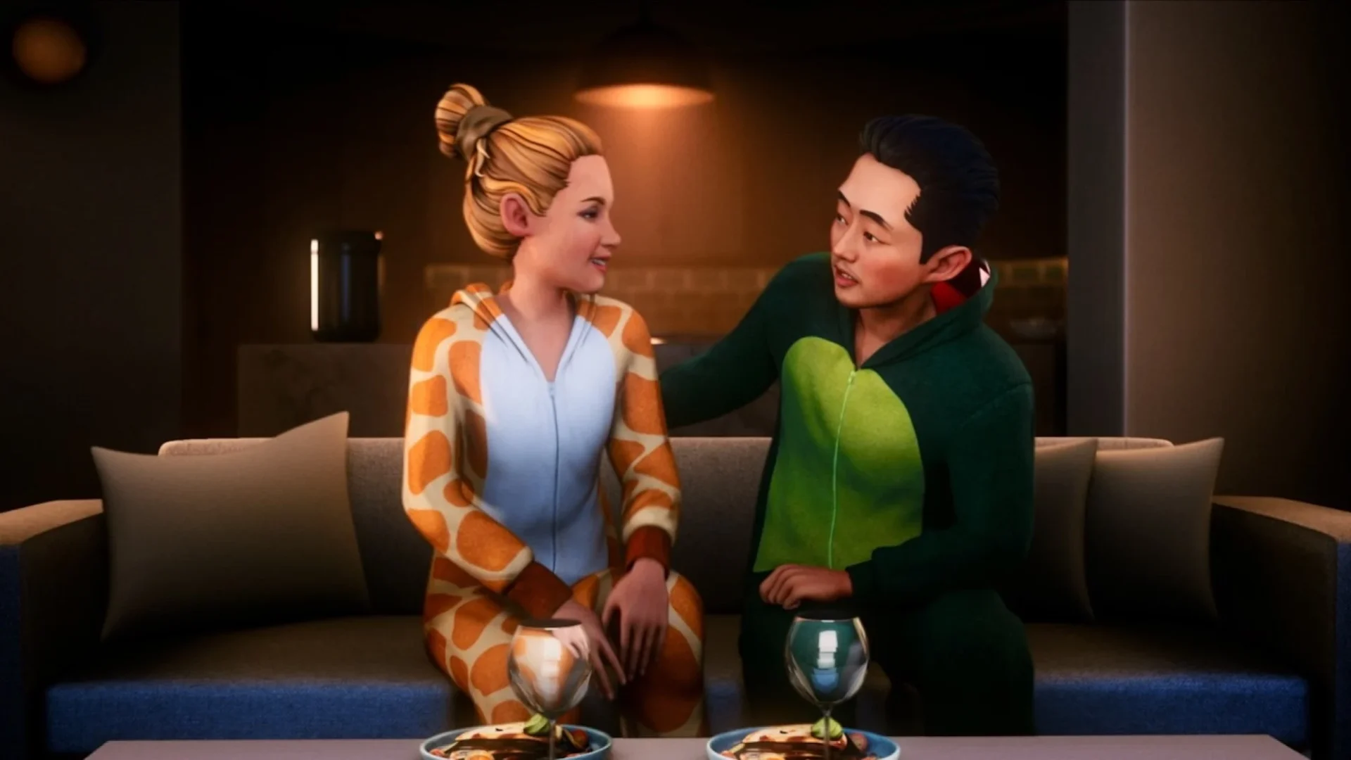 A still from Love Me (2025). 